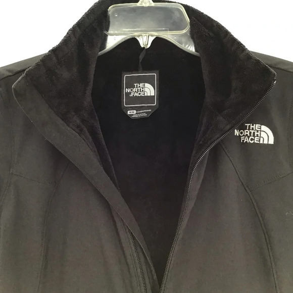 The North Face Women’s Fleece Lined Zip Jacket Black Outdoor Size Medium - Picture 4 of 7